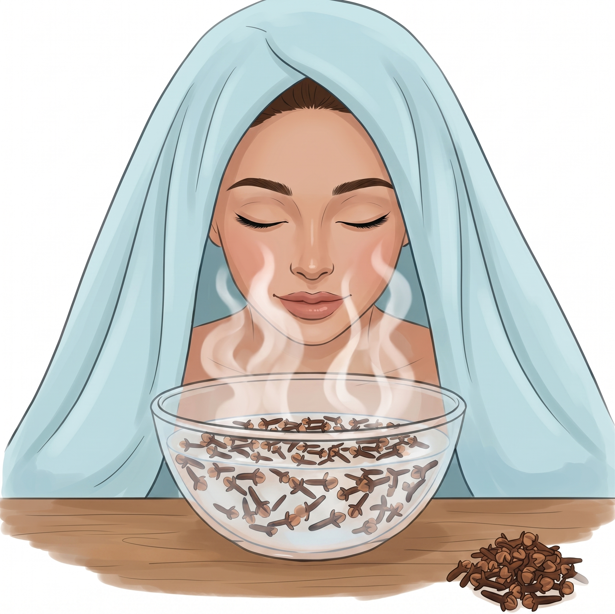 Everyone should know that clove steam has the power to...