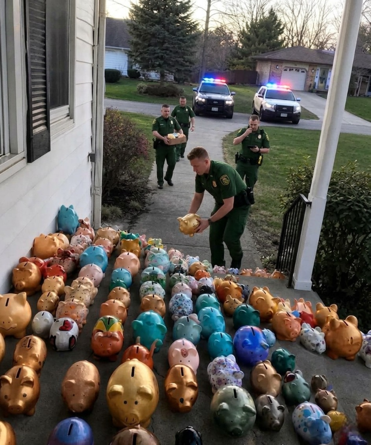What scattered across the wood made every officer step back—and it had nothing to do with money...