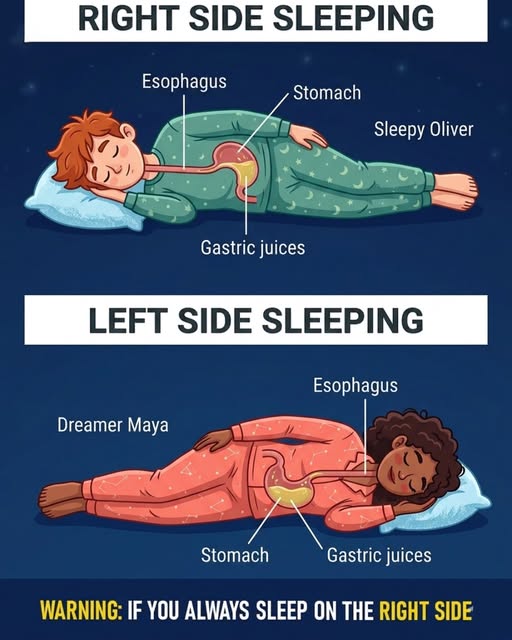 If You Often Sleep on Your Right Side, It Could Be a Sign Your Body Is Trying to Tell You Something ...