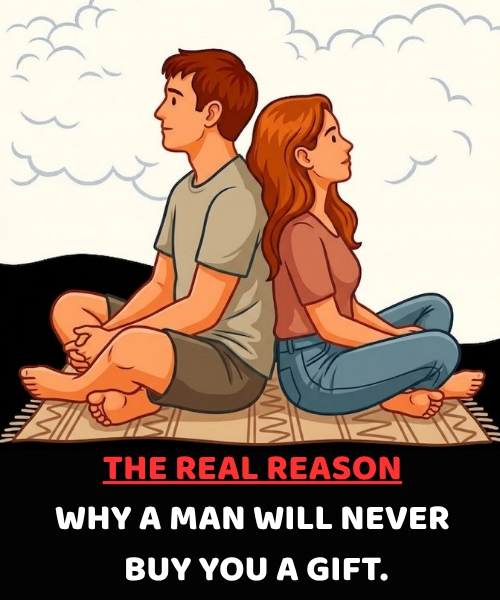 If your partner never buys you gifts, it means... See more
