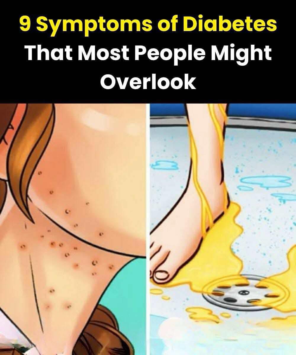 9 Symptoms of Diabetes That Most People Might Overlook...