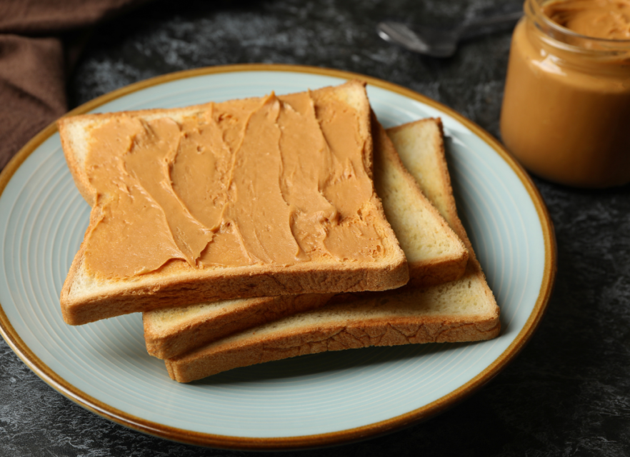 Doctors reveal that eating toast with peanut butter in the morning causes...