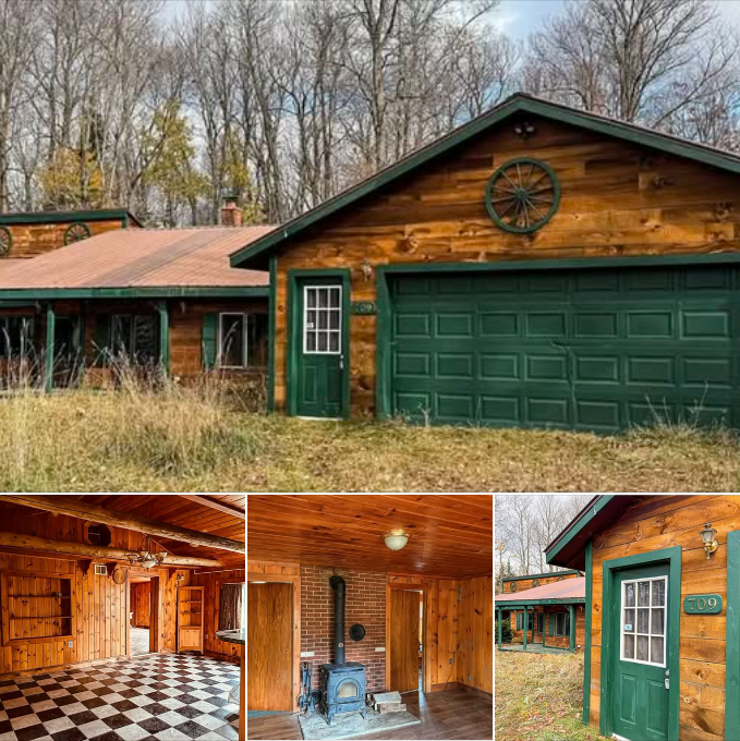 4 Bedrooms - 2 Bathrooms - 1.8 Acres - $129,000