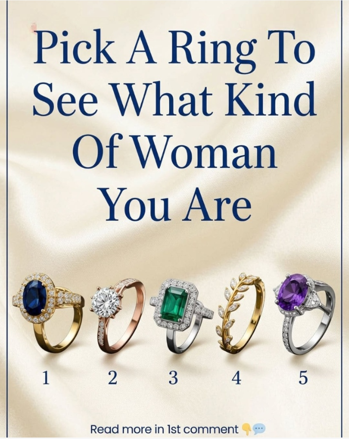 Which Ring Catches Your Eye First?