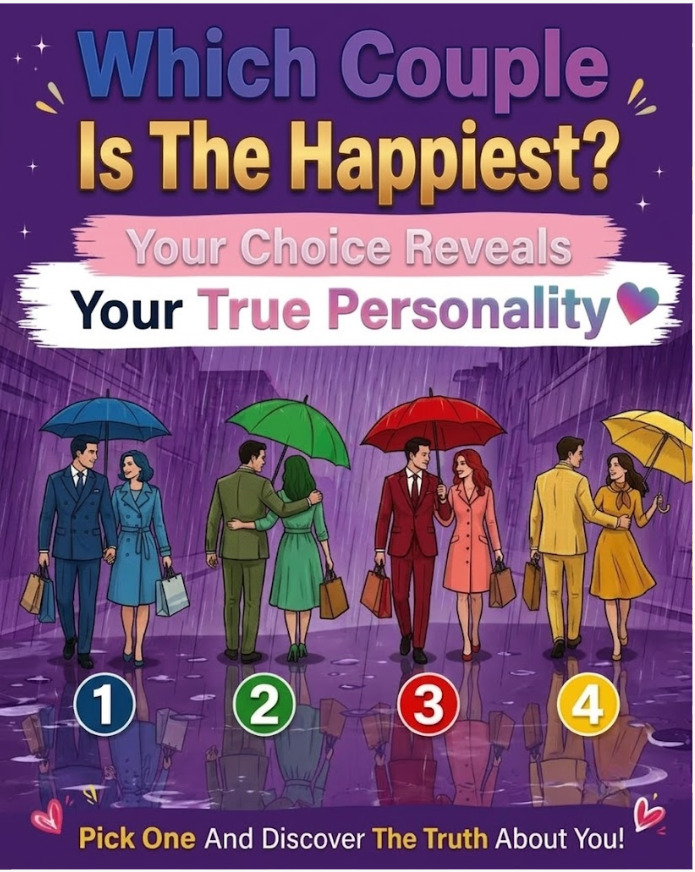 Pick the Happiest Couple and Discover a Fun Personality Insight