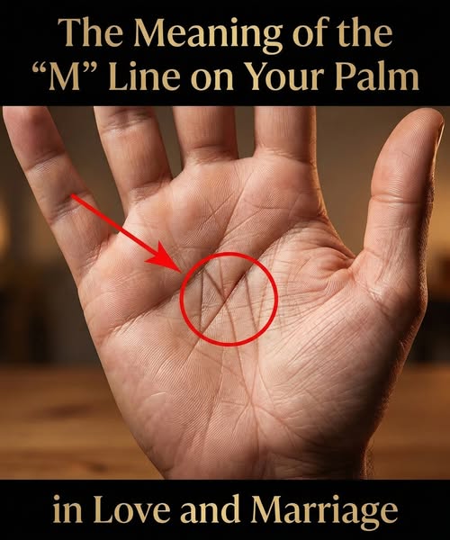 The Meaning of the "M" Line on Your Palm in Love and Marriage