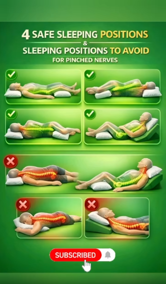 Sleeping Positions That May Affect Spinal Comfort...