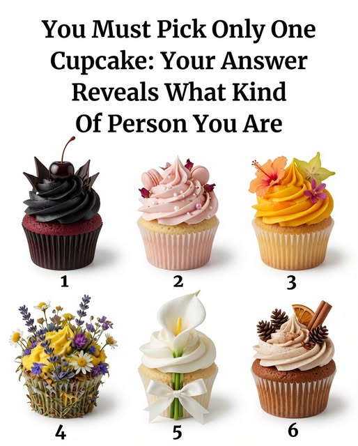 Pick One Cupcake and Explore What It Might Say About Your Personality