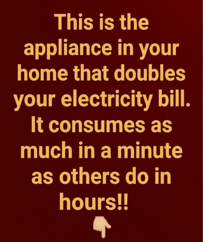This is the appliance in your home that doubles your electricity bill.