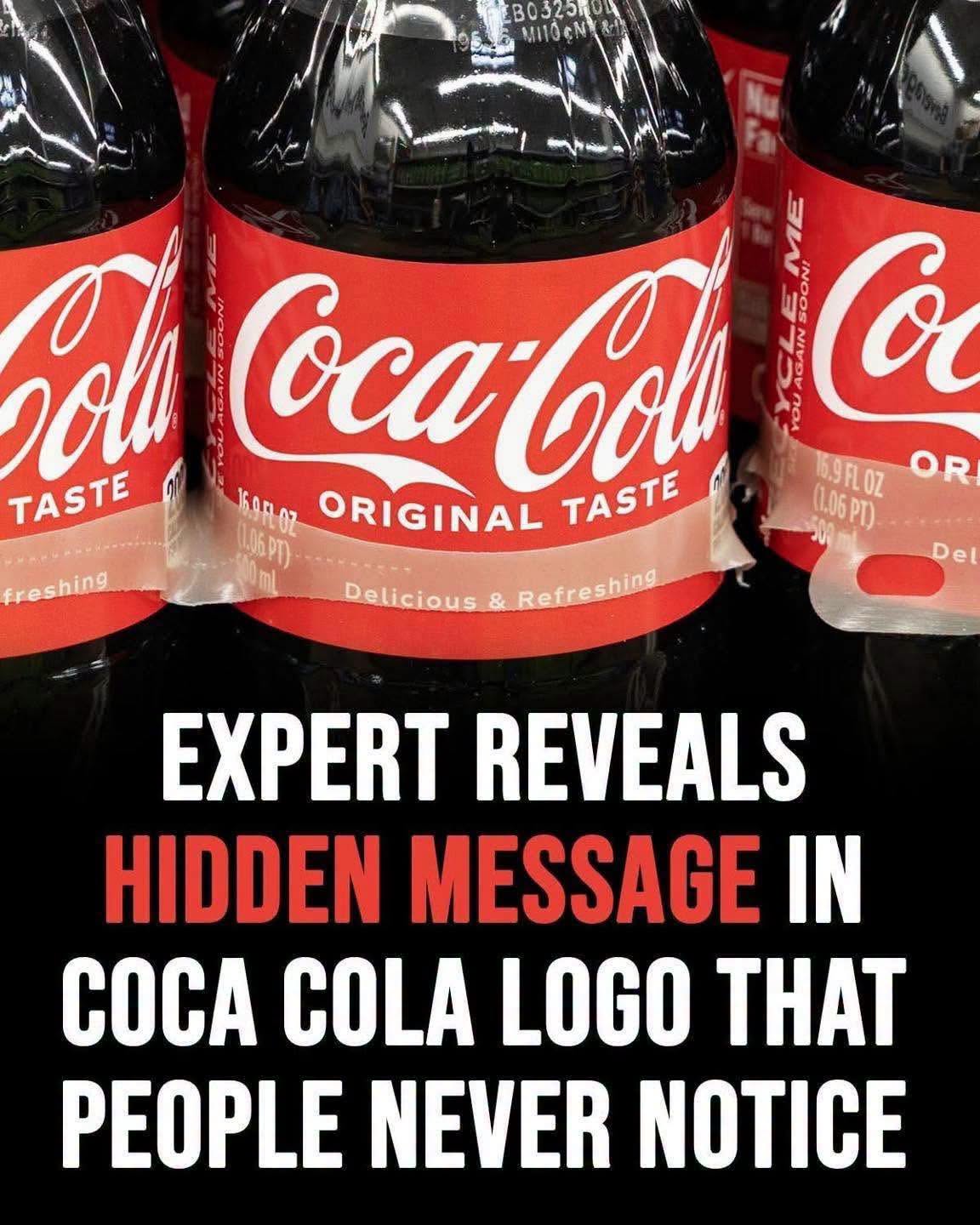 Many People Never Noticed This Interesting Detail in the Coca-Cola Logo...