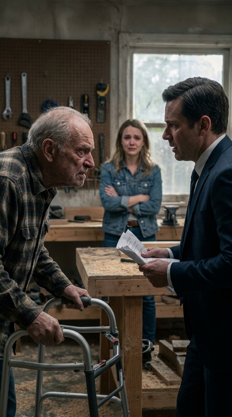 They Abandoned Him in a Nursing Home… But His Son Came Back When Inheritance Was Mentioned
