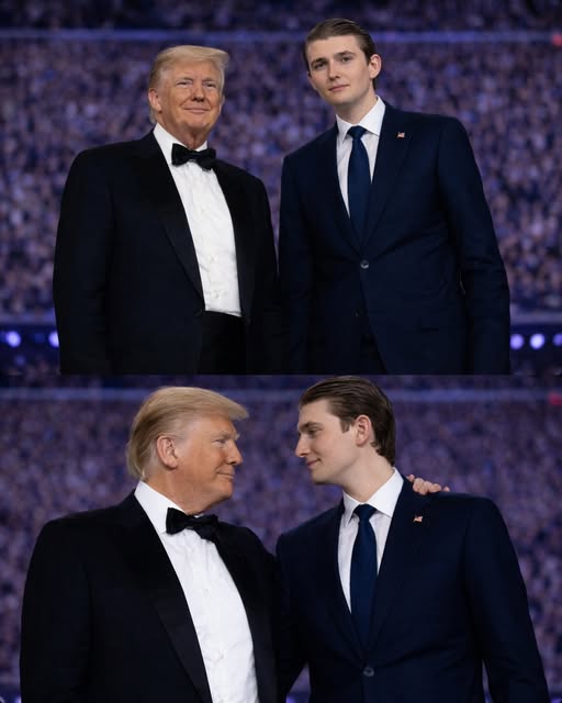 A FATHER STEPS BACK: HOW Donald Trump HANDED THE MOMENT TO Barron Trump — AND WHY IT RESONATED FAR BEYOND THE STAGE7!