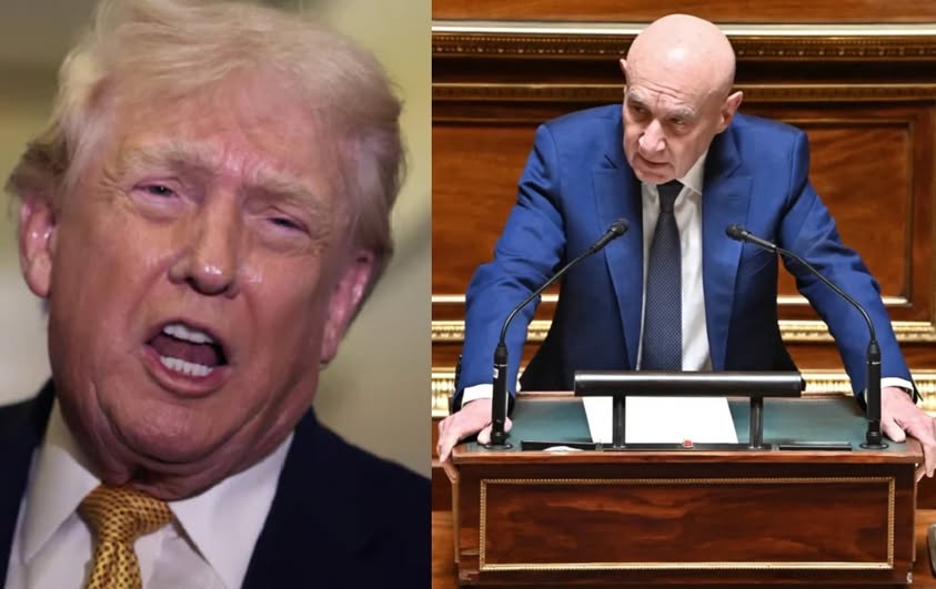 BREAKING: French Senator Claude Malhuret TORCHES Trump and his alcoholic, drug-addicted administration