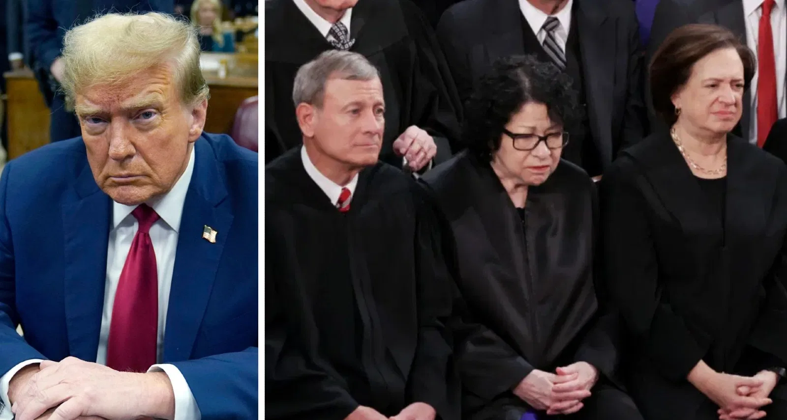 Trump Becomes First Sitting President To Attend Supreme Court Arguments