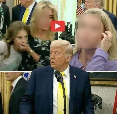 President Trump has to stop live speech as he rushed from podium after ‘medical emergency’
