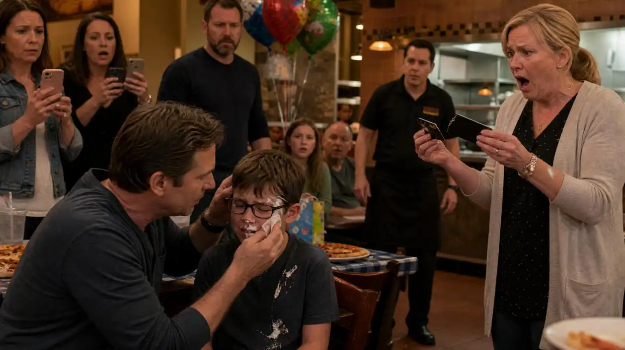 My 9-Year-Old Son Was HUMILIATED by His Teacher at a Pizza Party—She Had NO IDEA Who His Quiet Father Really Was 😱