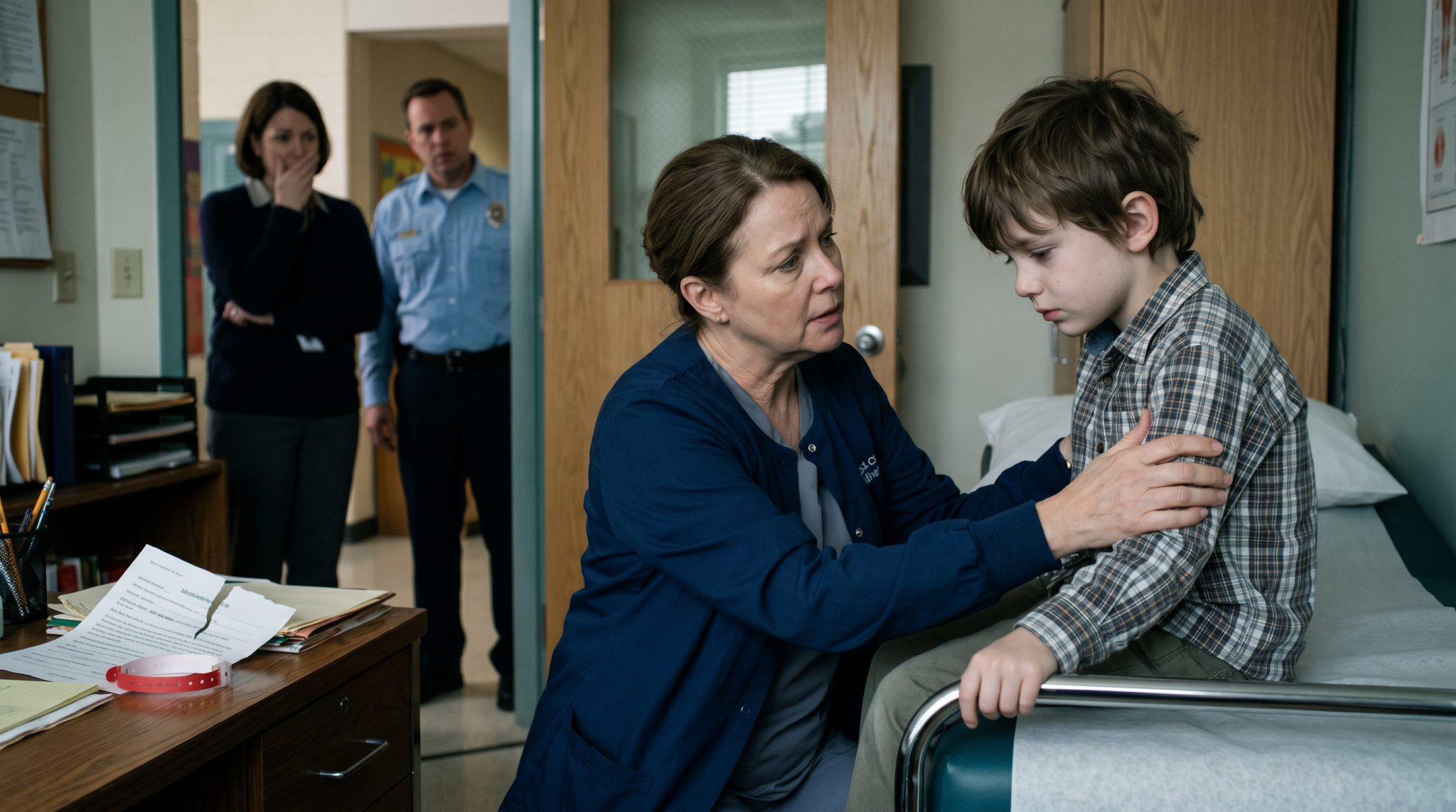 8-Year-Old Detained For Faking Pain Until A Nurse Found 4 Crushed Ribs