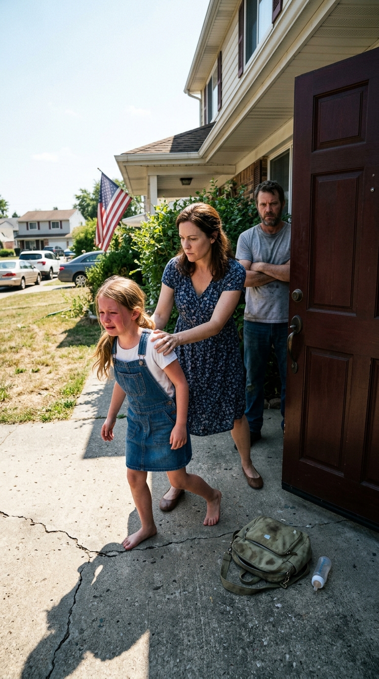 Thrown onto the street barefoot with only a baby bottle, 8-year-old Lily thought losing her parents was a tragic twist of fate. Then, an old lawyer whispered a chilling truth. Their fatal accident was a perfectly executed plan.