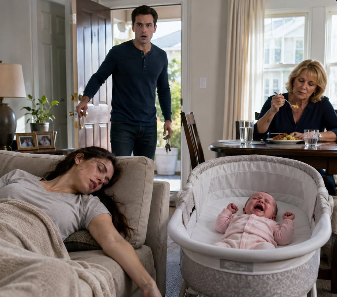 I Came Home to Find My Wife Unconscious While My Mother Ate Dinner Beside Her—Then She Called Her a "Drama Queen"... What Happened Next Destroyed Her Control Forever