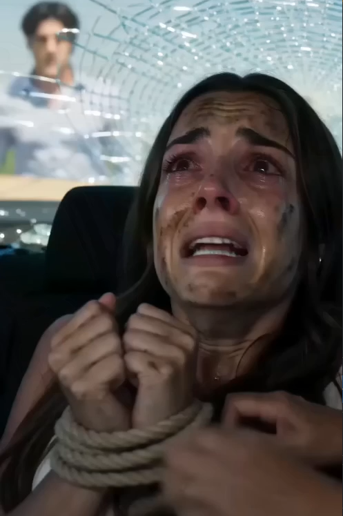 They tied a pregnant woman inside a car on the tracks, but when Daniel also locked up the maid, he condemned them to die together in front of the train.**