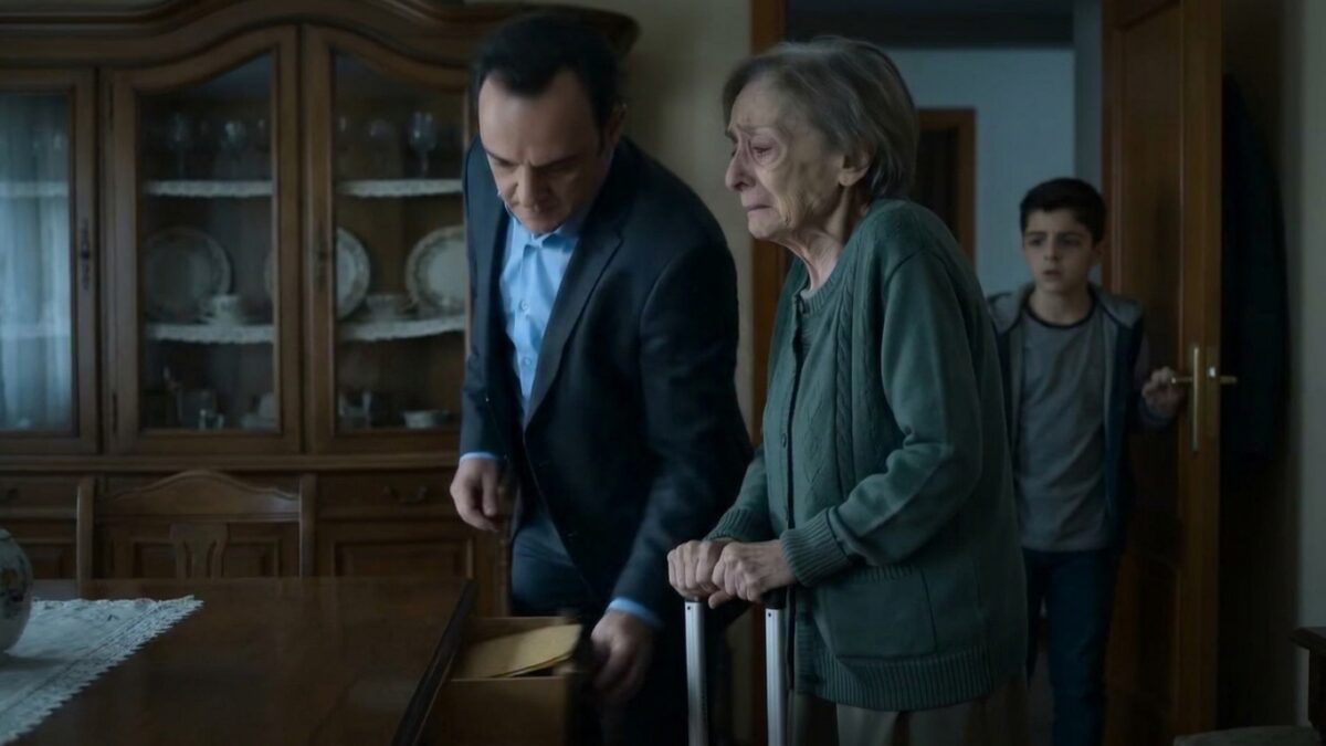 La dejaron en un asilo para quedarse con su casa. Cinco años después, el nieto que ellos intentaron callar regresó con una llave que destruyó todas sus mentiras.