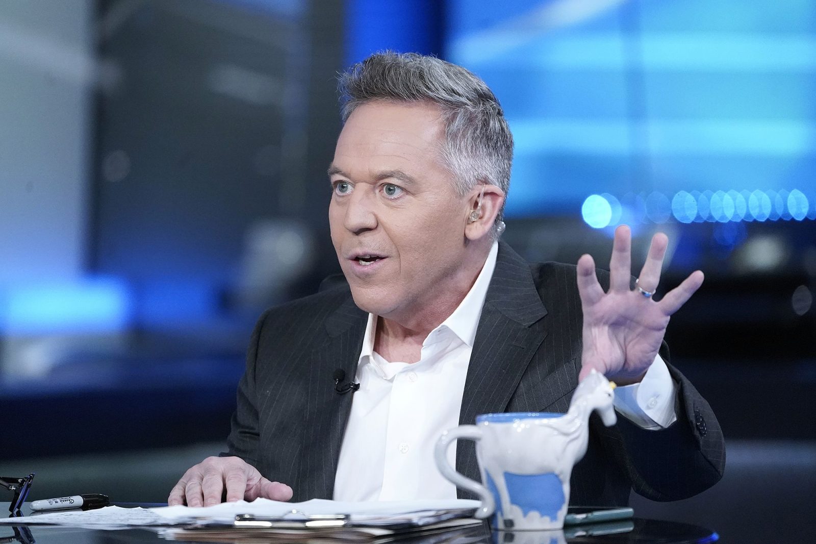 Greg Gutfeld Hurls Stack of Scripts at Jessica Tarlov During Fiery On-Air Clash on 'The Five'