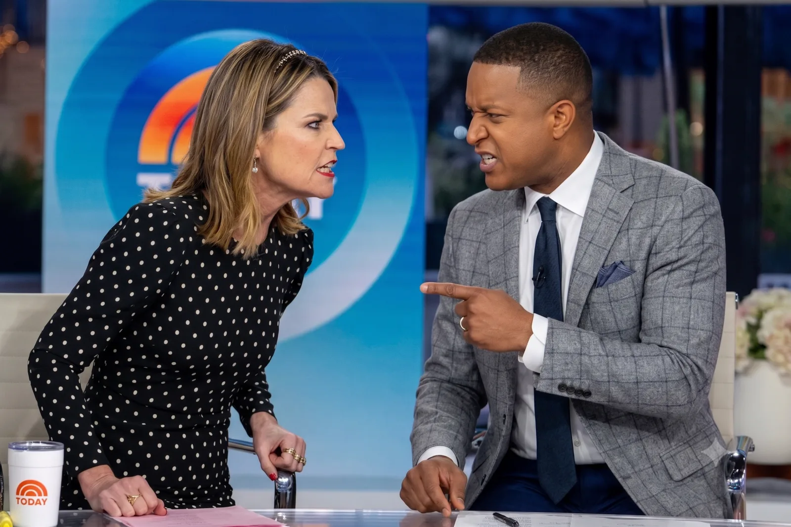 Savannah Guthrie and Craig Melvin in Fiery On-Air Clash as Co-Host Storms Off 'Today' 8 AM Hour Live