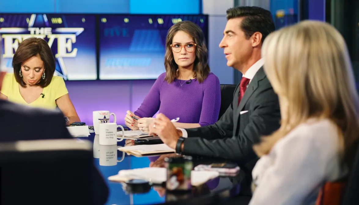 Fox News Prime-Time Anchor Slaps Co-Host Live, Forcing Air Cut