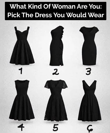 Select a Dress and Discover What It Reveals About Your Personality