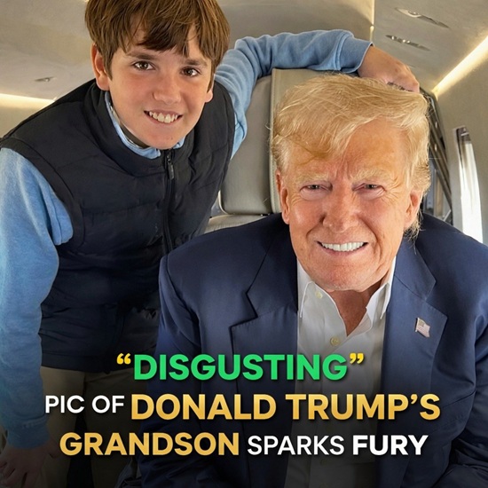 The Widely Discussed Birthday Photo of Donald Trump’s Grandson