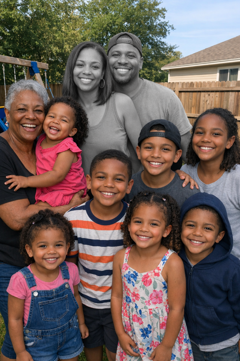 Grandmother Raises Seven Grandchildren, Uncovers Parents' Fate a Decade Later