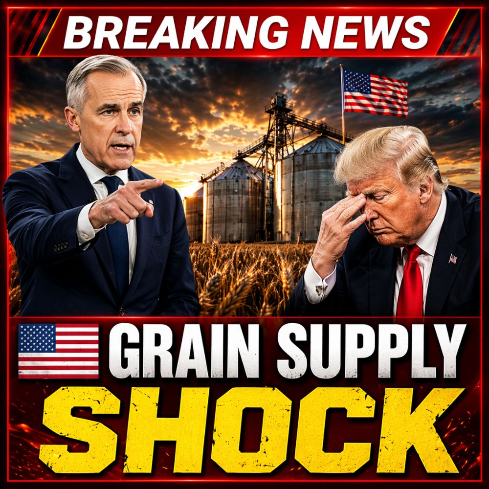 Trump Demands Canadian Wheat, But Bank of Canada Governor Confirms 4 Million Tons Already Rerouted