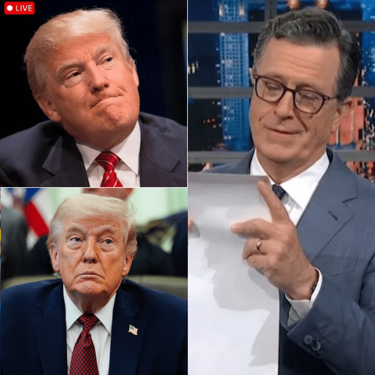 Stephen Colbert "Releases" His 1965 SAT Card on Live TV After Trump Mocks Harvard Graduates