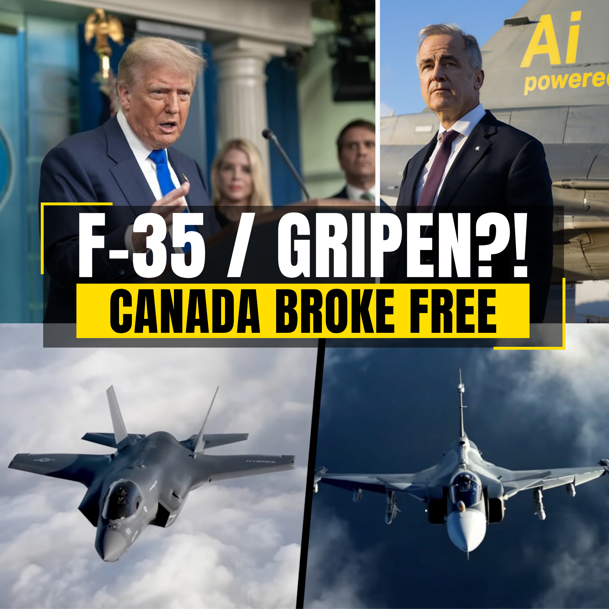 Canada's Quiet Gripen Deal Becomes a Geopolitical Statement, More Than Just a Fighter Jet