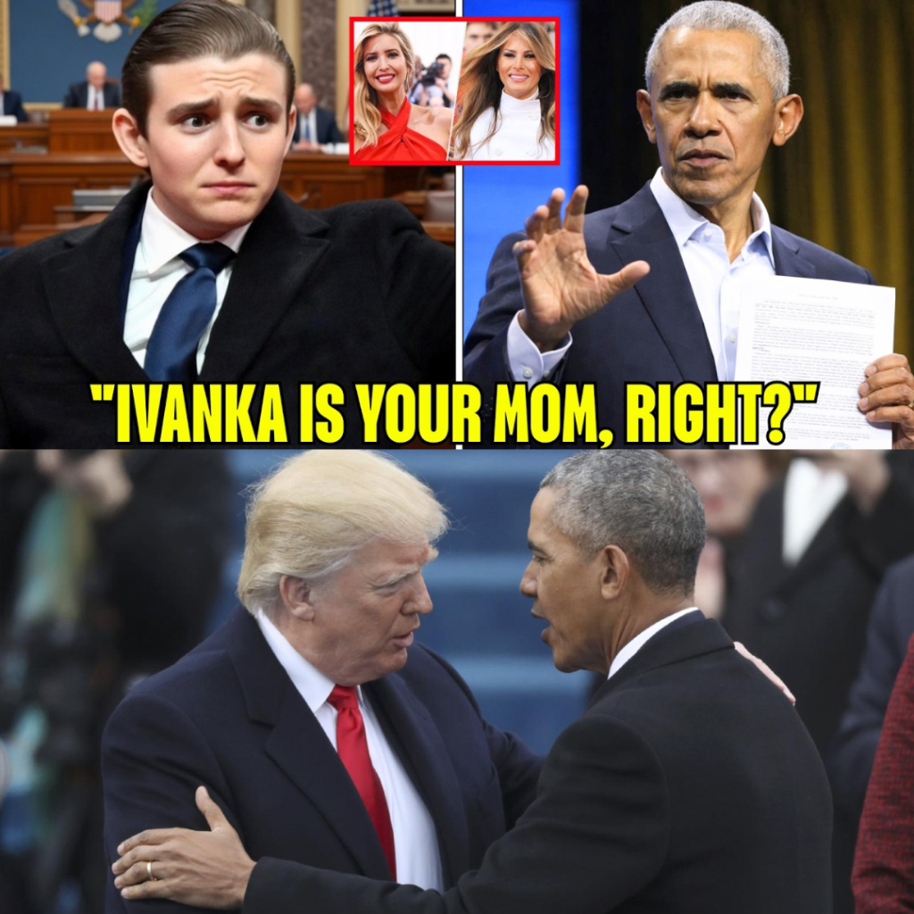 Barron's Remark About Obama's African Roots Angers Trump After Obama's Brief Reply