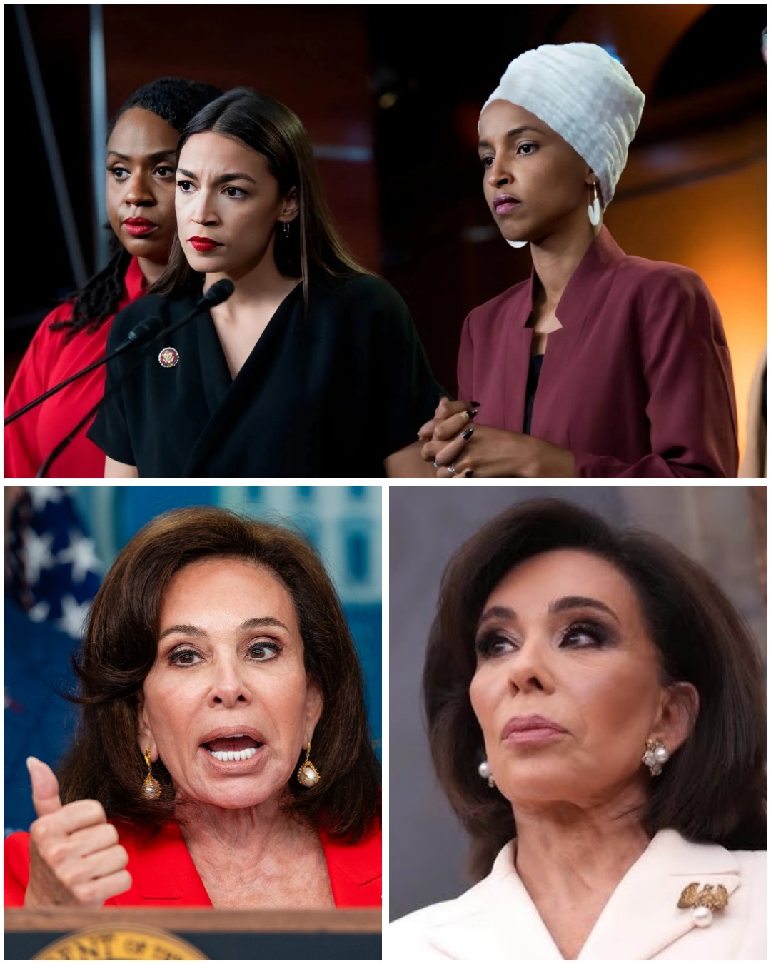 The Gavel and the Fury: Inside the Senate Explosion Between Judge Jeanine Pirro and the “Squad”