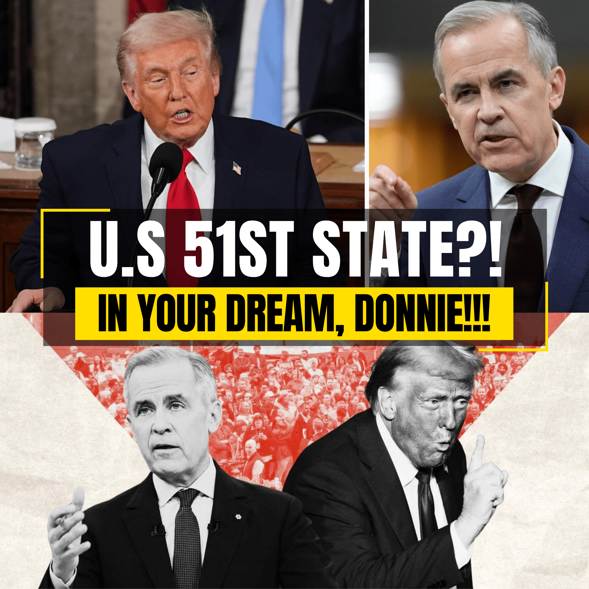 Carney Reacts Strongly to Trump's '51st State' Threat, Unifying Canada