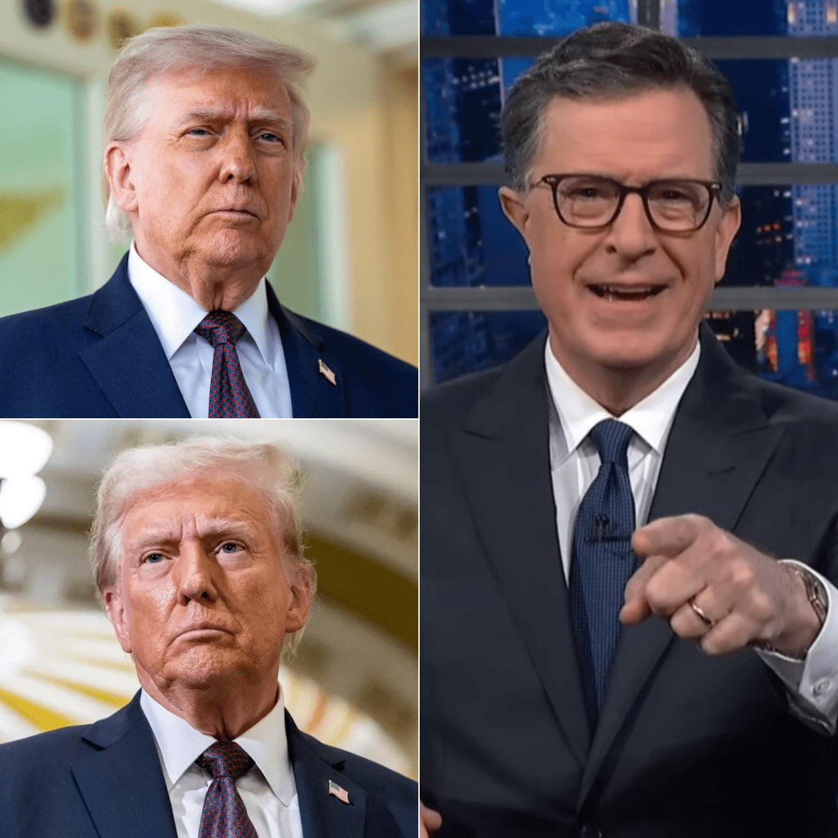 Colbert's Audience Enthusiastically Cheers for New Trump Nickname