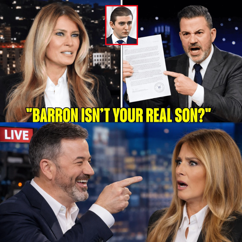 Melania's Alleged Meltdown on Jimmy Kimmel Live Met with a Shattering Comeback