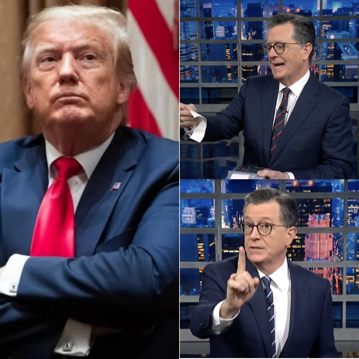 Stephen Colbert Reveals Donald Trump's School Grades After Trump Boasted About His IQ