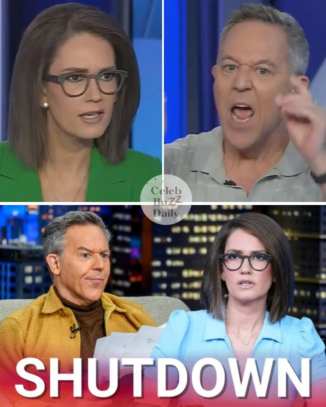 Greg Gutfeld Laughs Off Jessica Tarlov's "Talentless Hack" Comment, Calls Her a "Party Favor"
