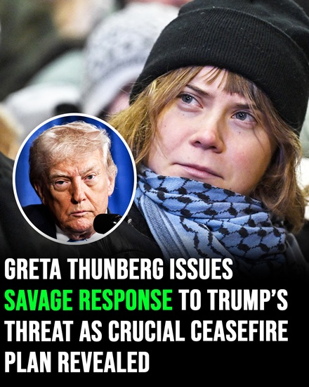 Greta Thunberg Responds Forcefully to Trump Amid New Ceasefire Plans