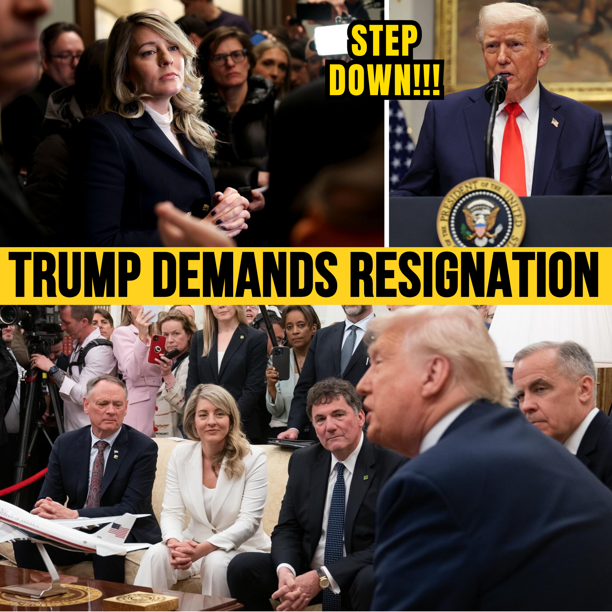 Trump Demands Mélanie Joly's Resignation; Ottawa Responds in Dramatic U.S.-Canada Confrontation