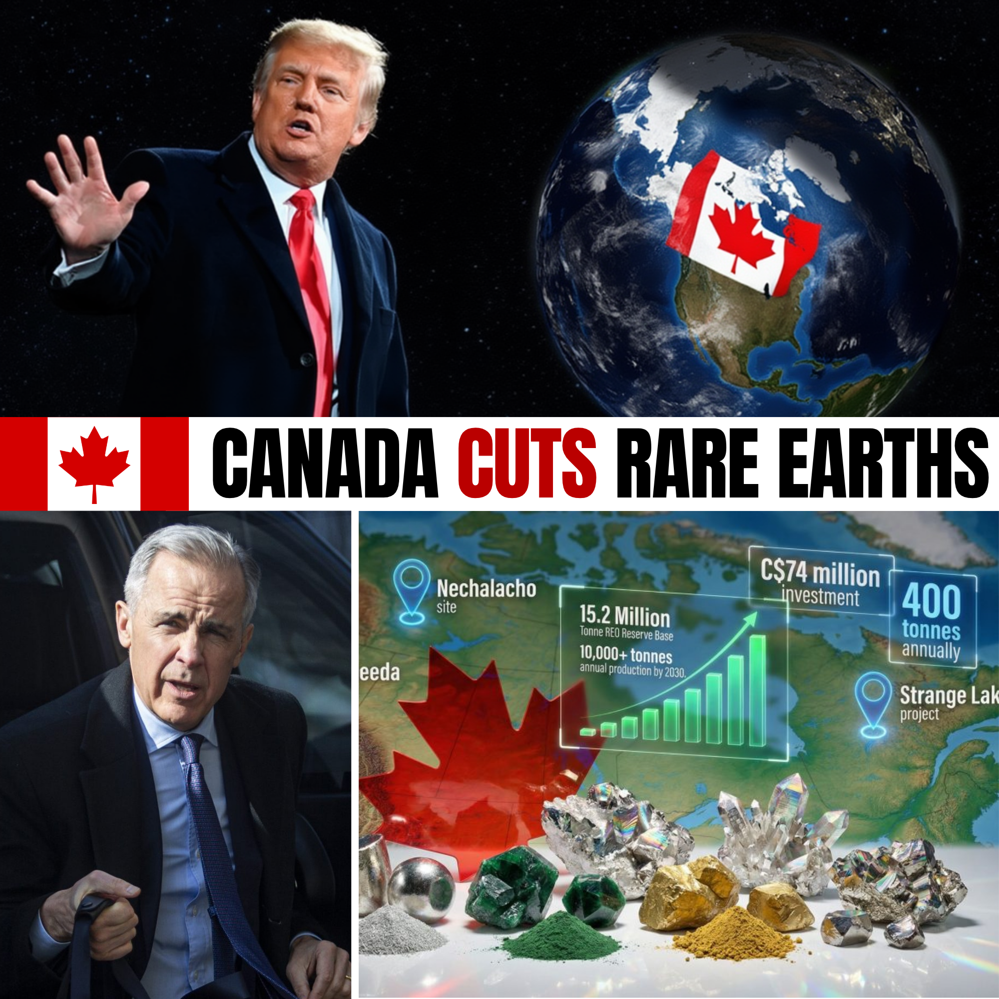 Canada Halts Rare Earth Shipments, Prompting Alarm from U.S. Defense Contractors