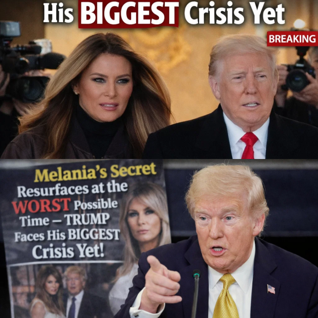 Melania's "Dark Past" Resurfaces at a Critical Time as Trump Faces Major Crisis