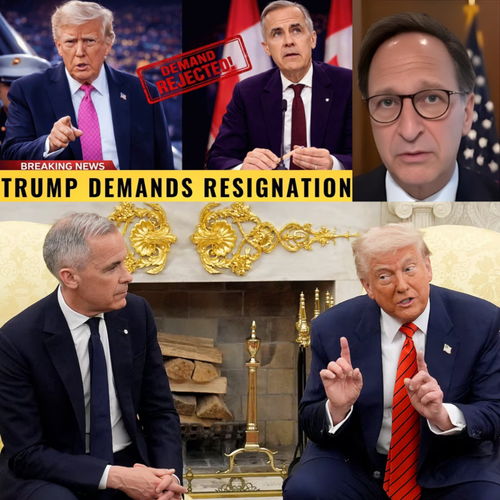 Trump Reportedly Demands Mark Carney's Resignation; Canada Responds Forcefully