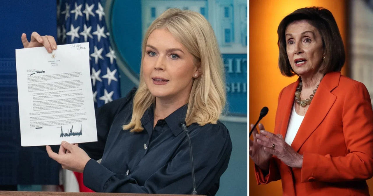 Karoline Leavitt Displays Document That Could Seriously Incriminate Nancy Pelosi