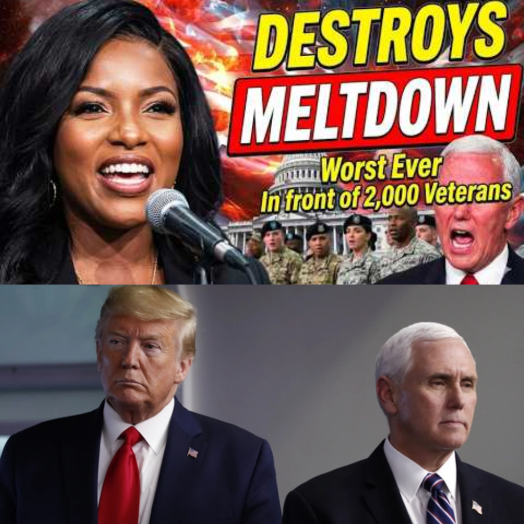 Crockett Challenges Mike Pence Before 2,000 Veterans; Trump Reacts Strongly, Stating "Leave This Country Alone"