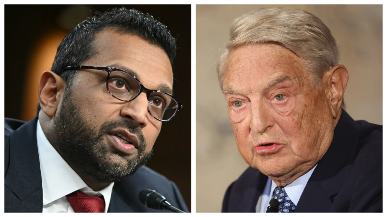 George Soros Reportedly Alarmed After FBI's Patel Makes Significant Announcement