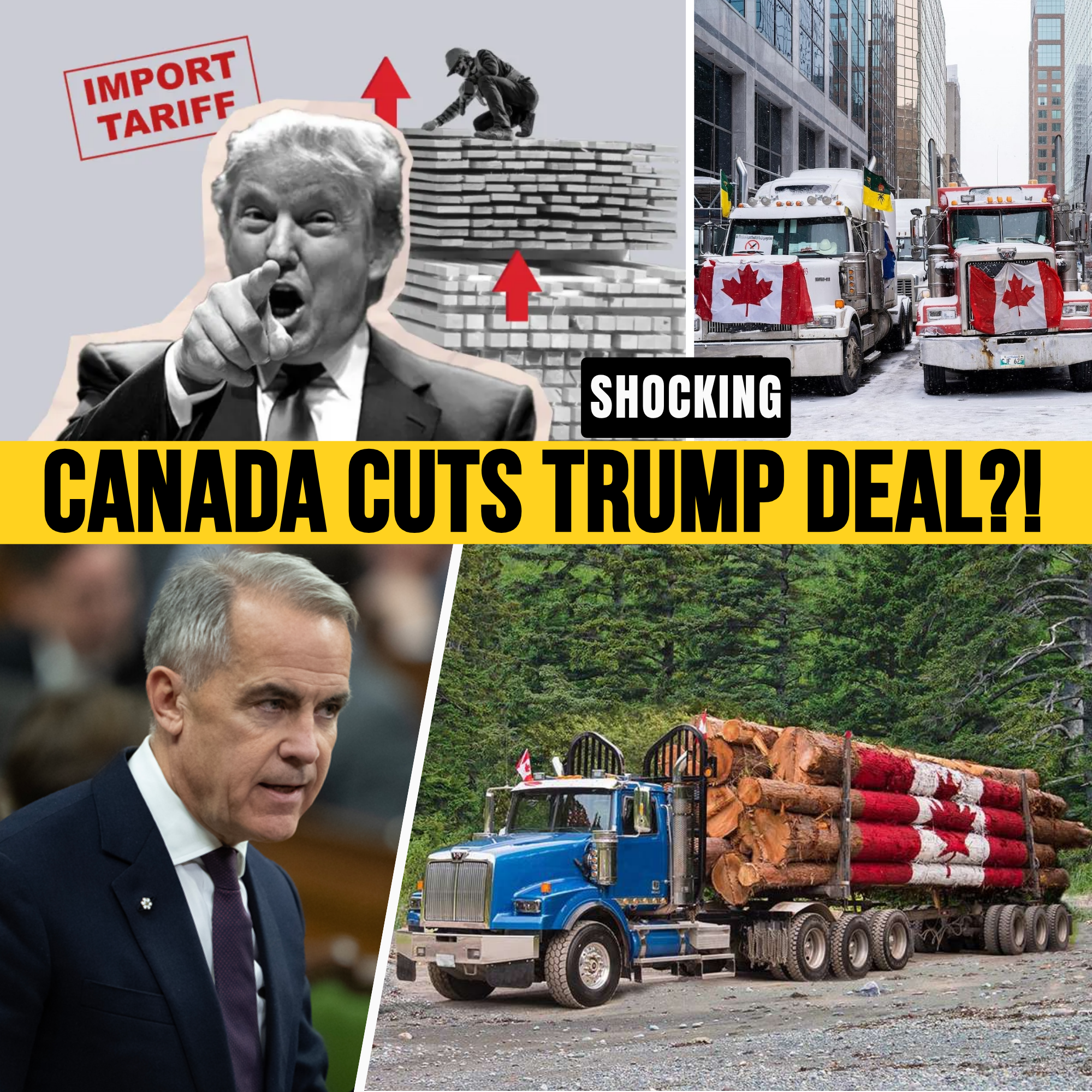Canada Rejects US Lumber Demands Amid Historic Housing Crisis
